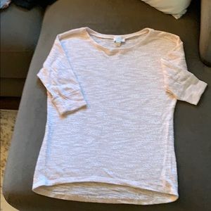 Ladies lightweight cocoon top